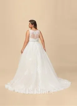 JJsHouse Robe Marquise/princesse Col V Traîne Moyenne Dentelle Tulle Robe De Mariée Avec Brodé Paillettes 30 JJsHouse Robe Marquise/princesse Col V Traîne Moyenne Dentelle Tulle Robe De Mariée Avec Brodé Paillettes -Voiles mariée Soldes 1eab4f7ccee107147ffb94a458e009c9