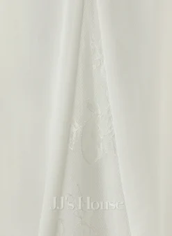 JJsHouse Forme Sirène/trompette Col V Traîne Moyenne Mousseline Dentelle Robe De Mariée 20 JJsHouse Forme Sirène/trompette Col V Traîne Moyenne Mousseline Dentelle Robe De Mariée -Voiles mariée Soldes 1ecb2ada38a101f6b968104c40a9b5ca