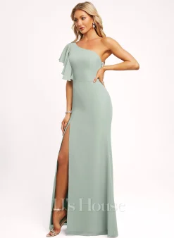 Jjshouse.fr Forme Sirène/trompette Décolleté Asymétrique Longueur Ras Du Sol Mousseline Robe De Demoiselle D'honneur Avec Plissé 9 Jjshouse.fr Forme Sirène/trompette Décolleté Asymétrique Longueur Ras Du Sol Mousseline Robe De Demoiselle D'honneur Avec Plissé -Voiles mariée Soldes 23e7cadb2dbe381ac3a14d767d58d6fc