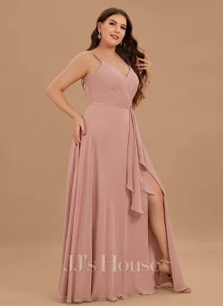 Jjshouse.fr Robe Trapèze Col V Longueur Ras Du Sol Mousseline Mousseline Robe De Demoiselle D'honneur Avec Plissé Fendue Devant 17 Jjshouse.fr Robe Trapèze Col V Longueur Ras Du Sol Mousseline Mousseline Robe De Demoiselle D'honneur Avec Plissé Fendue Devant -Voiles mariée Soldes 29050717c36d3dedbf04f6bb491923ac