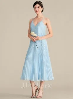 Jjshouse.fr Robe Trapèze Col V Longueur Mollet Mousseline Mousseline Robe De Demoiselle D'honneur Avec Plissée 12 Jjshouse.fr Robe Trapèze Col V Longueur Mollet Mousseline Mousseline Robe De Demoiselle D'honneur Avec Plissée -Voiles mariée Soldes 4a357f5c1f12a49e3f31562461f2bd66