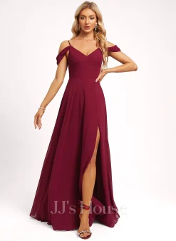 Jjshouse.fr Robe Trapèze Accueil Froid Col V Longueur Ras Du Sol Mousseline Robe De Demoiselle D'honneur 17 Jjshouse.fr Robe Trapèze Accueil Froid Col V Longueur Ras Du Sol Mousseline Robe De Demoiselle D'honneur -Voiles mariée Soldes 6643c6d226915b2d5b947f9df001396a