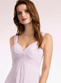 Jjshouse.fr Robe Trapèze Col V Longueur Ras Du Sol Mousseline Robe De Demoiselle D'honneur Avec Plissé 9 Jjshouse.fr Robe Trapèze Col V Longueur Ras Du Sol Mousseline Robe De Demoiselle D'honneur Avec Plissé -Voiles mariée Soldes 69f0bf2d817cb8c876b64508545c2c04