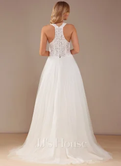 JJsHouse Robe Marquise/princesse Col V Traîne Moyenne Dentelle Tulle Robe De Mariée Avec Paillettes 11 JJsHouse Robe Marquise/princesse Col V Traîne Moyenne Dentelle Tulle Robe De Mariée Avec Paillettes -Voiles mariée Soldes 7fe2d1e0a436add2f9154fb38c186172