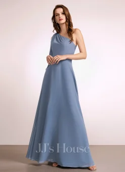 Jjshouse.fr Robe Trapèze Décolleté Asymétrique Longueur Ras Du Sol Mousseline Robe De Demoiselle D'honneur Avec Arc 7 Jjshouse.fr Robe Trapèze Décolleté Asymétrique Longueur Ras Du Sol Mousseline Robe De Demoiselle D'honneur Avec Arc -Voiles mariée Soldes 8355970378f24f59eb0c9697a54dec03