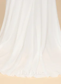 JJsHouse Robe Trapèze Col V Traîne Moyenne Mousseline Dentelle Robe De Mariée Avec Plissé 29 JJsHouse Robe Trapèze Col V Traîne Moyenne Mousseline Dentelle Robe De Mariée Avec Plissé -Voiles mariée Soldes 8517cc6f0d4ce923e998ee462aea1b6b