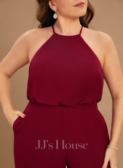 Jjshouse.fr Jumpsuit / Pantsuit Scoop Longueur Ras Du Sol Mousseline Mousseline Robe De Demoiselle D'honneur Avec Poches 16 Jjshouse.fr Jumpsuit / Pantsuit Scoop Longueur Ras Du Sol Mousseline Mousseline Robe De Demoiselle D'honneur Avec Poches -Voiles mariée Soldes 867392bf619d8bd32ba20ff053aefefe