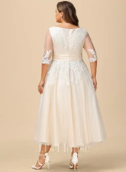 JJsHouse Robe Marquise/princesse Col V Longueur Mollet Dentelle Tulle Robe De Mariée 19 JJsHouse Robe Marquise/princesse Col V Longueur Mollet Dentelle Tulle Robe De Mariée -Voiles mariée Soldes 8bec2e1d24223ec8b0cd0c6d9f45d02a