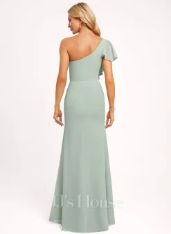 Jjshouse.fr Forme Sirène/trompette Décolleté Asymétrique Longueur Ras Du Sol Mousseline Robe De Demoiselle D'honneur Avec Plissé 8 Jjshouse.fr Forme Sirène/trompette Décolleté Asymétrique Longueur Ras Du Sol Mousseline Robe De Demoiselle D'honneur Avec Plissé -Voiles mariée Soldes 8d7b0a7796e064b2969db20b8eeac0b5