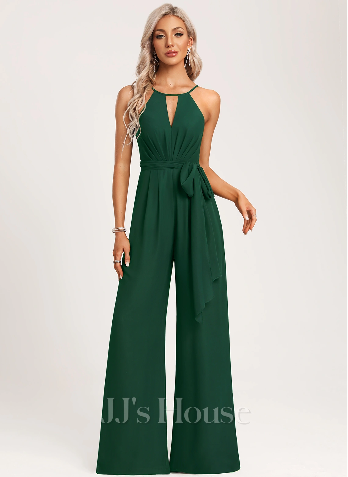 Jjshouse.fr Jumpsuit / Pantsuit Dos Nu Longueur Ras Du Sol Mousseline Robe De Demoiselle D'honneur 6 Jjshouse.fr Jumpsuit / Pantsuit Dos Nu Longueur Ras Du Sol Mousseline Robe De Demoiselle D'honneur – Image 6