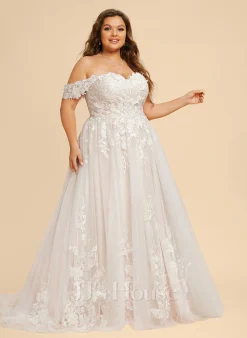JJsHouse Robe Marquise/princesse Cache Cœur Balayage/pinceau Train Dentelle Tulle Robe De Mariée 27 JJsHouse Robe Marquise/princesse Cache Cœur Balayage/pinceau Train Dentelle Tulle Robe De Mariée -Voiles mariée Soldes b0a52bd34c31beab97ede53cb56a522c