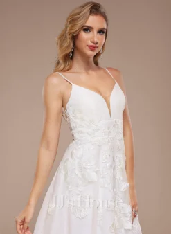 JJsHouse Robe Marquise/princesse Col V Traîne Moyenne Dentelle Tulle Robe De Mariée Avec Paillettes 14 JJsHouse Robe Marquise/princesse Col V Traîne Moyenne Dentelle Tulle Robe De Mariée Avec Paillettes -Voiles mariée Soldes ba4e21d269dbc43ddc563540e44ec12e