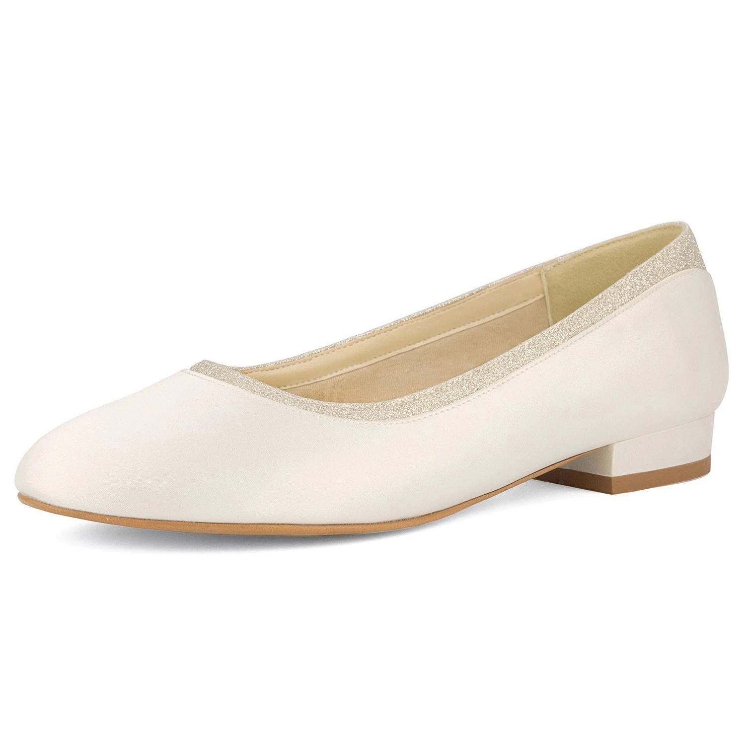 Ballerines Mariage Bordure Paillettes Romy Avalia 2 Ballerines Mariage Bordure Paillettes Romy Avalia – Image 2