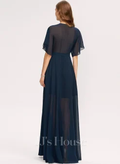 Jjshouse.fr Robe Trapèze Col V Longueur Ras Du Sol Mousseline Mousseline Robe De Demoiselle D'honneur Avec Fendue Devant 13 Jjshouse.fr Robe Trapèze Col V Longueur Ras Du Sol Mousseline Mousseline Robe De Demoiselle D'honneur Avec Fendue Devant -Voiles mariée Soldes bc8628f4eb7c272ad131d521f573371f