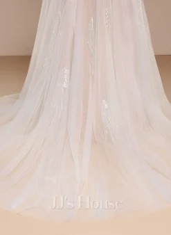 JJsHouse Robe Marquise/princesse épaule Dénudée Cache Cœur Traîne Moyenne Dentelle Tulle Robe De Mariée Avec Plissé Paillettes 22 JJsHouse Robe Marquise/princesse épaule Dénudée Cache Cœur Traîne Moyenne Dentelle Tulle Robe De Mariée Avec Plissé Paillettes -Voiles mariée Soldes be6b6c464aae28fa818ea1792d533f7e