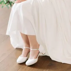 Berta - Westerleigh -Voiles mariée Soldes berta westerleigh chaussure mariage dentelle scintillante