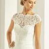 Boléro Mariée Manches Courtes Dentelle Naomi