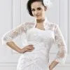 Boléro Mariée Dentelle Ivoire Vanou