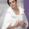 Cape Mariage Fausse Fourrue Assunta