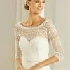 Boléro Mariage Dentelle Bohème Manches 3/4 Claire