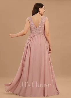 Jjshouse.fr Robe Trapèze Col V Longueur Ras Du Sol Mousseline Dentelle Dentelle Mousseline Robe De Demoiselle D'honneur 22 Jjshouse.fr Robe Trapèze Col V Longueur Ras Du Sol Mousseline Dentelle Dentelle Mousseline Robe De Demoiselle D'honneur -Voiles mariée Soldes c30fb6ed521153ae42877dc5f99a69a0