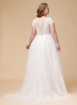 JJsHouse Robe Marquise/princesse Col V Traîne Moyenne Dentelle Tulle Robe De Mariée Avec Paillettes 21 JJsHouse Robe Marquise/princesse Col V Traîne Moyenne Dentelle Tulle Robe De Mariée Avec Paillettes -Voiles mariée Soldes c8bb44ca3192b368b09e673a11ca6c11