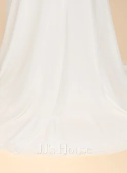 JJsHouse Robe Trapèze Col V Traîne Moyenne Mousseline Dentelle Robe De Mariée Avec Brodé Feather Paillettes 34 JJsHouse Robe Trapèze Col V Traîne Moyenne Mousseline Dentelle Robe De Mariée Avec Brodé Feather Paillettes -Voiles mariée Soldes cc5c9433c303a77b836101853a670a69