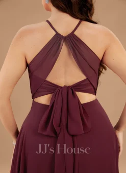 Jjshouse.fr Robe Trapèze Dos Nu Longueur Ras Du Sol Mousseline Robe De Demoiselle D'honneur Avec Fendue Devant 21 Jjshouse.fr Robe Trapèze Dos Nu Longueur Ras Du Sol Mousseline Robe De Demoiselle D'honneur Avec Fendue Devant -Voiles mariée Soldes cda30339f85f46fc47b0957e142bc377