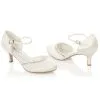 Chaussure Mariage Satin Avec Bordure Cristal Adele