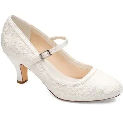 Chaussure De Mariage à Dentelle Pailletée Megan Westerleigh