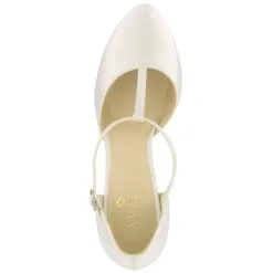 Chaussures De Mariage à Talon Stable Coco Avalia -Voiles mariée Soldes coco chaussures mariee avalia