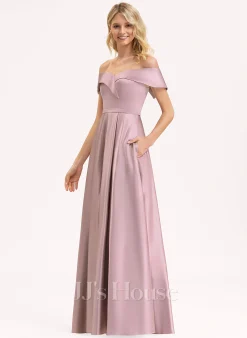 Jjshouse.fr Robe Trapèze épaule Dénudée Longueur Ras Du Sol Satiné Satiné Robe De Demoiselle D'honneur Avec Poches 9 Jjshouse.fr Robe Trapèze épaule Dénudée Longueur Ras Du Sol Satiné Satiné Robe De Demoiselle D'honneur Avec Poches -Voiles mariée Soldes d86d00f6bd1f8bd0bbf5c8b3e565f813