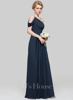 Jjshouse.fr Robe Trapèze Décolleté Asymétrique Longueur Ras Du Sol Mousseline Mousseline Robe De Demoiselle D'honneur Avec Plissé 14 Jjshouse.fr Robe Trapèze Décolleté Asymétrique Longueur Ras Du Sol Mousseline Mousseline Robe De Demoiselle D'honneur Avec Plissé -Voiles mariée Soldes db0568dcb5df0319ceba3730c51cf179