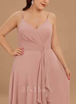 Jjshouse.fr Robe Trapèze Col V Longueur Ras Du Sol Mousseline Mousseline Robe De Demoiselle D'honneur Avec Plissé Fendue Devant 20 Jjshouse.fr Robe Trapèze Col V Longueur Ras Du Sol Mousseline Mousseline Robe De Demoiselle D'honneur Avec Plissé Fendue Devant -Voiles mariée Soldes e50c0801f3570cce95992d355b3fcb9c