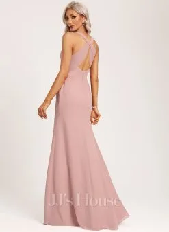 Jjshouse.fr Robe Trapèze Col V Longueur Ras Du Sol Mousseline Robe De Demoiselle D'honneur Avec Plissé 13 Jjshouse.fr Robe Trapèze Col V Longueur Ras Du Sol Mousseline Robe De Demoiselle D'honneur Avec Plissé -Voiles mariée Soldes e66497f0f5c2cd67c7a212561f45fce0