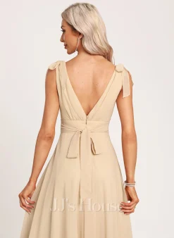 Jjshouse.fr Robe Trapèze Col V Longueur Ras Du Sol Mousseline Robe De Demoiselle D'honneur Avec Arc 11 Jjshouse.fr Robe Trapèze Col V Longueur Ras Du Sol Mousseline Robe De Demoiselle D'honneur Avec Arc -Voiles mariée Soldes fde616aa7828b2a0b4feec9cfd019ccc