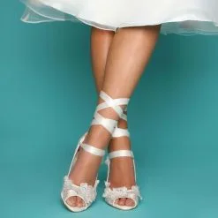 Quinn - Perfect -Voiles mariée Soldes quinn perfect chaussures de mariee dentelle