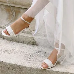 Chaussure Mariage Lauren G.Westerleigh -Voiles mariée Soldes sandales mariee lauren gwesterleigh