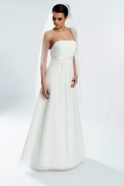 Voile Mariée à Bordure Festonnée Hilaria