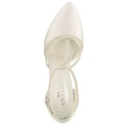 Wilma - Avalia -Voiles mariée Soldes wilma avalia chaussure mariee ivoire a brides