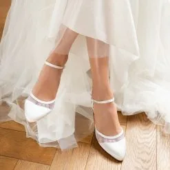 Zoey - G.Westerleigh -Voiles mariée Soldes zoey gwesterleigh chaussures mariee confortables